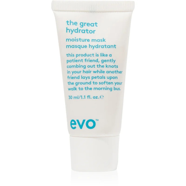  Evo Hydrate The Great Hydrator Maschera Idratante Per La Brillantezza Dei Capelli Secchi E Fragili 30 Ml 