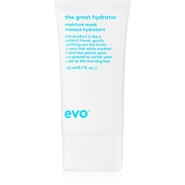  Evo Hydrate The Great Hydrator Maschera Idratante Per La Brillantezza Dei Capelli Secchi E Fragili 150 Ml 