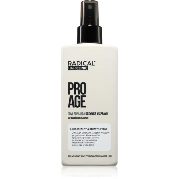  Farmona Hair Clinic Pro Age Rejuvenating Spray Conditioner Balsamo Senza Risciacquo Per Capelli Maturi 200 Ml 