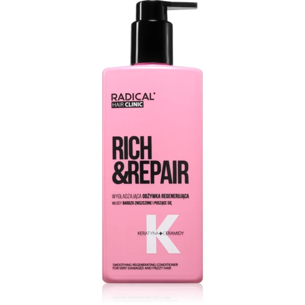  Farmona Hair Clinic Smoothing Regenerating Conditioner Balsamo Rigenerante Per Capelli Rovinati E Secchi 260 Ml 