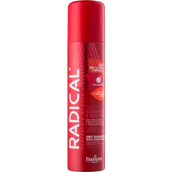  Farmona Radical Hair Loss Shampoo Secco E Balsamo 2 In 1 Per Capelli Rovinati Con Tendenza Alla Caduta 180 Ml 