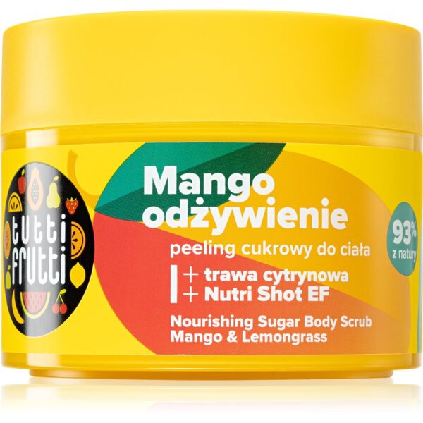  Farmona Tutti Frutti Tango Mango Scrub Detergente Delicato E Nutriente Allo Zucchero Mango & Lemongrass 300 G 
