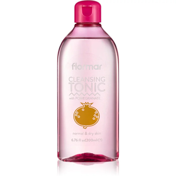  Flormar Normal & Dry Skin Cleansing Tonic Lozione Tonica Detergente Per Pelli Normali E Secche 200 Ml 