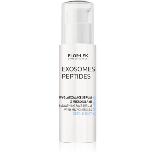  Floslek Laboratorium Exosomes Peptides Smoothing Facial Serum With Microneedles Siero Emolliente Con Il Microneedling 30 Ml 
