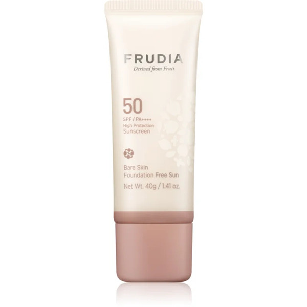  Frudia Sun Bare Skin Foundation Lozione Protettiva Minerale Per Il Viso Per Unificare Il Tono Della Pelle Spf 50 40 G 