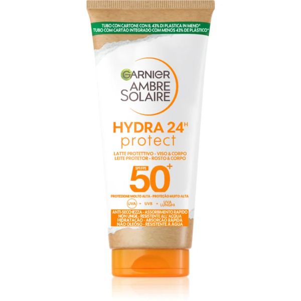  Garnier Ambre Solaire Hydra Protect Crema Idratante E Protettiva Confezione Da Viaggio Spf 50+ 50 Ml 