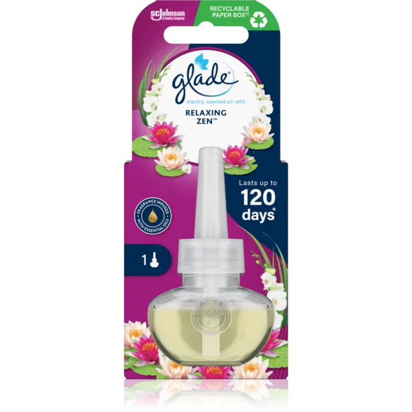 Glade Relaxing Zen Ricarica Diffusore Elettrico 20 Ml 