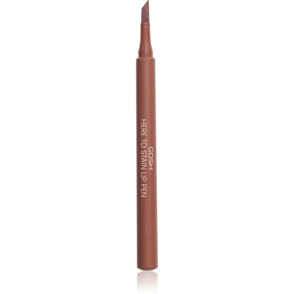  Gosh Copenhagen Here To Stain Lip Pen Pennarello Labbra Per Un Effetto Lunga Durata Colore 006 Coffee Stain 1 Ml 