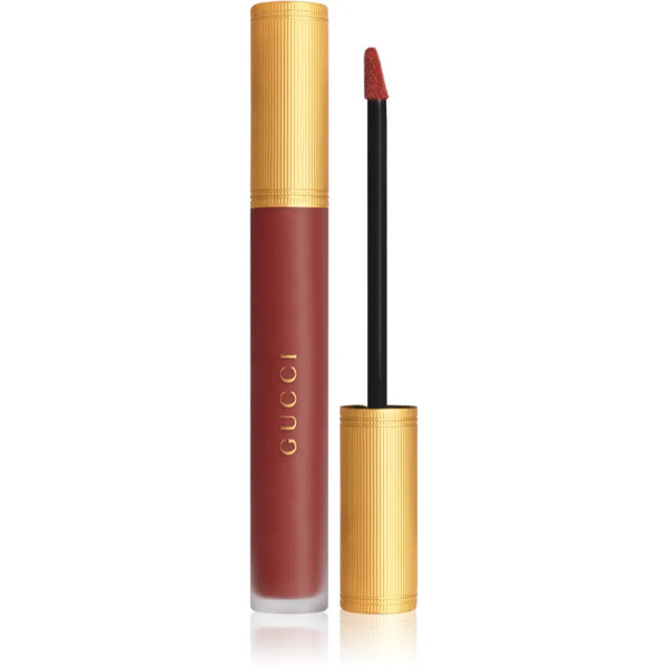  Gucci Gucci Beauty Rouge à Lèvres Matte Lipstick Rossetto Liquido Matte Colore 521 Nellie Cherry 6.5 Ml 