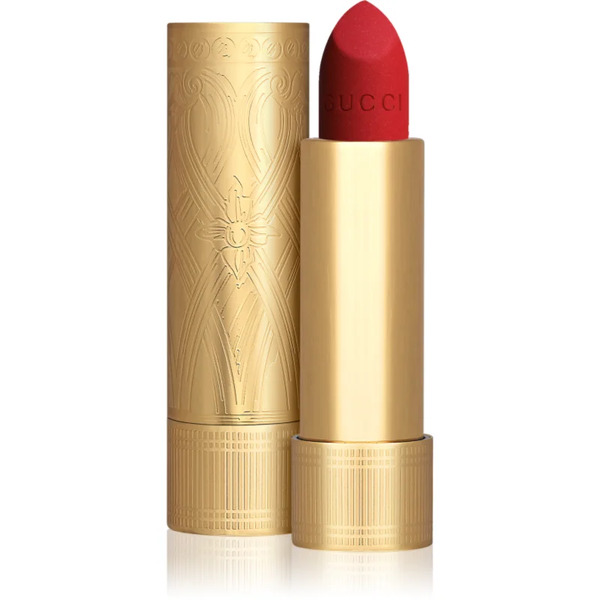  Gucci Gucci Beauty Rouge à Lèvres Matte Lipstick Rossetto Opacizzante Colore 501 Constance Vermillon 3.5 G 
