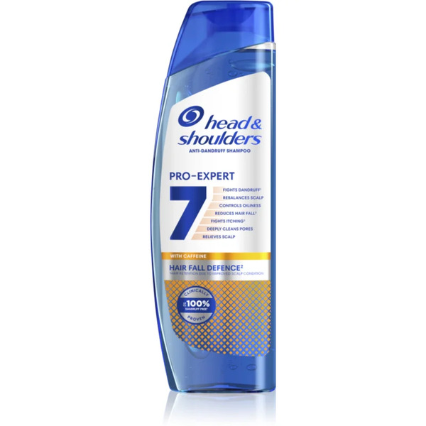  Head & Shoulders Pro-expert 7 Hair Fall Defense Shampoo Antiforfora E Anticaduta Con Caffeina 250 Ml 