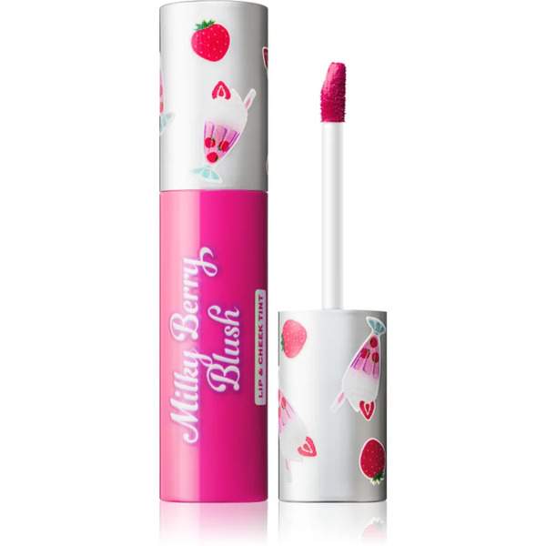  I Heart Revolution Milkshake Milky Berry Blush Trucco Multifunzione Per Labbra E Viso Colore Berry Burst 10 Ml 
