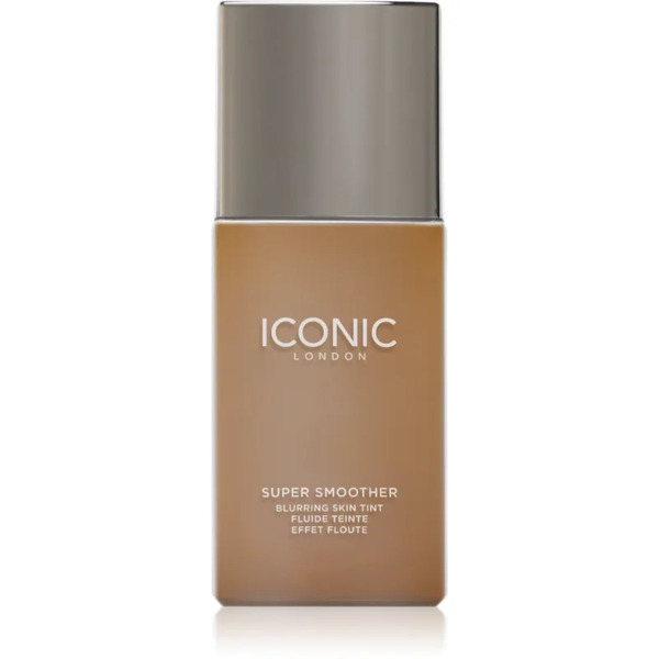  Iconic London Super Smoother Blurring Skin Tint Fondotinta Idratante Leggero Colore Golden Deep 30 Ml 