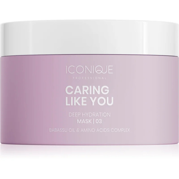  Iconique Professional Caring Like You Deep Hydration Maschera Di Idratazione Profonda Per Capelli Rovinati E Secchi 200 Ml 