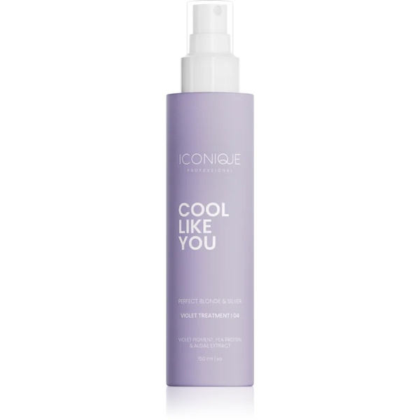  Iconique Professional Cool Like You Perfect Blonde & Silver Violet Trattamento Senza Risciacquo Neutralizzante Per Toni Gialli 150 Ml 