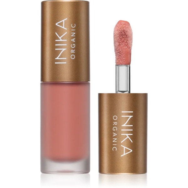  Inika Organic Lip Oil Collagen + Squalane Olio Tonificante Per Le Labbra Con Collagene Colore Blossom 5 Ml 