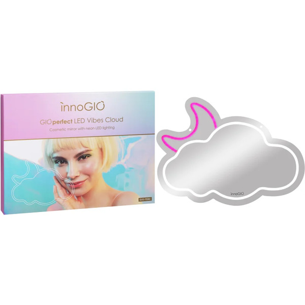  Innogio Vibes Cloud Gio-759c Specchietto Cosmetico Con Retroilluminazione Led 41cm X 28cm X 1cm 1 Pz 