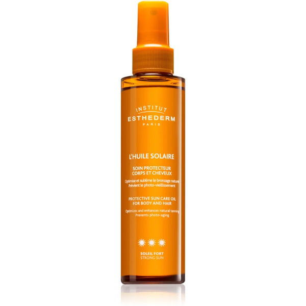  Institut Esthederm Adaptasun Sun Care Oil Extreme Sun Olio Abbronzante Per Corpo E Capelli Ad Alta Protezione Uv 150 Ml 