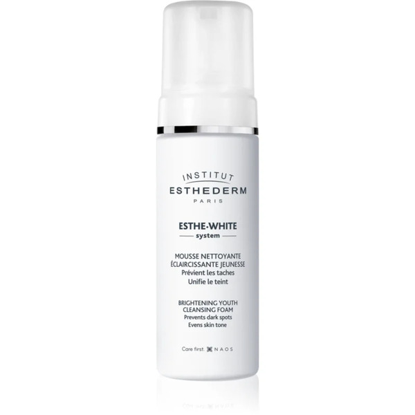  Institut Esthederm Esthe White Brightening Youth Cleansing Foam Mousse Detergente Con Effetto Sbiancante 150 Ml 