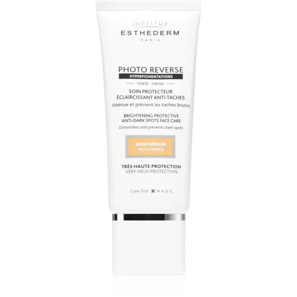  Institut Esthederm Photo Reverse Protective Anti-dark Spots Tinted Face Care Crema Protettiva Colorata Contro Le Macchie Della Pelle Ad Alta Protezion 