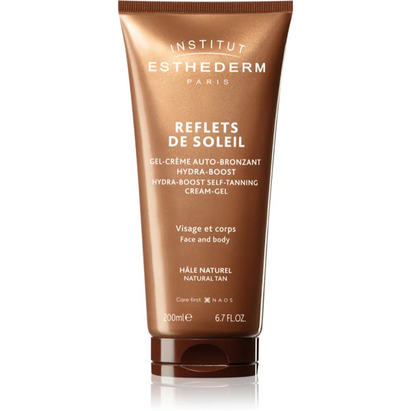  Institut Esthederm Reflects Of Sun Hydra-boost Self-tanning Cream-gel Gel Autoabbronzante Per Viso E Corpo 200 Ml 