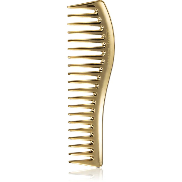  Janeke Gold Line Wavy Comb For Gel Application Pettine Per Capelli Per L’applicazione Di Prodotti In Gel 18,5 X 5 Cm 1 Pz 