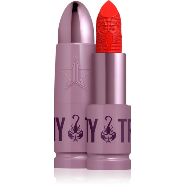  Jeffree Star Cosmetics Scorpio Shiny Trap Lipstick Rossetto In Crema Altamente Pigmentato Colore Hot Devotion 3 G 