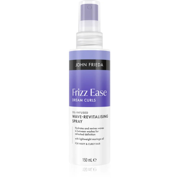  John Frieda Frizz Ease Oil-infused Wave-revitalising Spray Spray Idratante Per Capelli Per Capelli Mossi E Ricci 150 Ml 