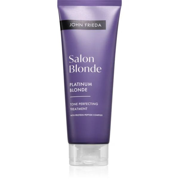  John Frieda Salon Blonde Tone Perfecting Treatment Crema Colorata Per Esaltare Il Colore Dei Capelli Colore Platinum Blonde 120 Ml 