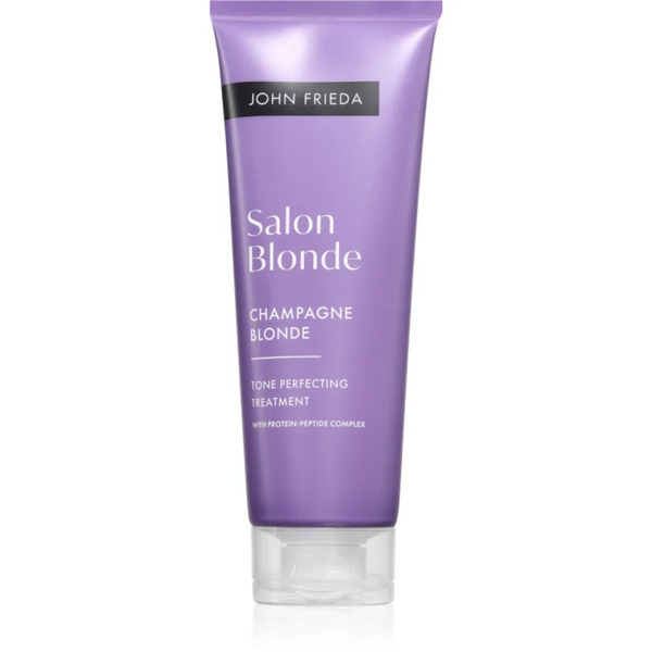  John Frieda Salon Blonde Tone Perfecting Treatment Crema Colorata Per Esaltare Il Colore Dei Capelli Colore Sparkling Wine 120 Ml 