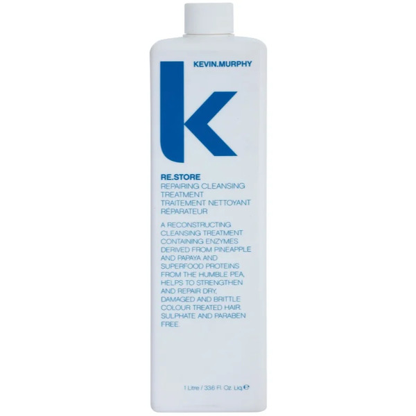  Kevin Murphy Re.store Repairing Cleansing Treatment Trattamento Rigenerante E Detergente Per Capelli E Cuoio Capelluto 1000 Ml 