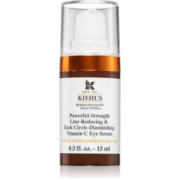  Kiehl's Dermatologist Solutions Powerful-strength Line-reducing & Dark Circle-diminishing Vitamin C Siero Occhi Per Tutti I Tipi Di Pelle, Anche Quell 