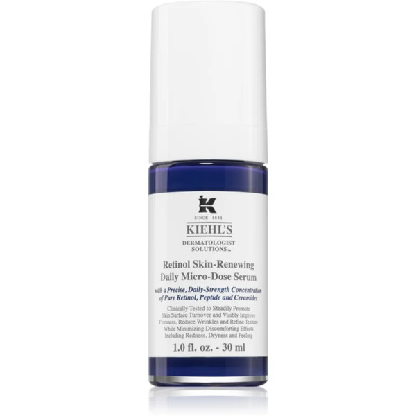  Kiehl's Dermatologist Solutions Retinol Skin-renewing Daily Micro-dose Serum Siero Antirughe Al Retinolo Per Tutti I Tipi Di Pelle, Anche Quelle Sensi 