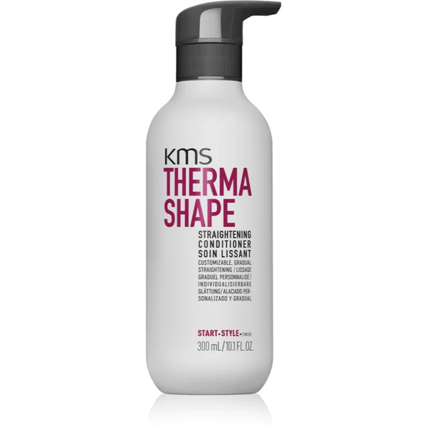  Kms Thermashape Straightening Conditioner Balsamo Di Nutrimento Profondo Per Capelli Affaticati Dal Calore 300 Ml 
