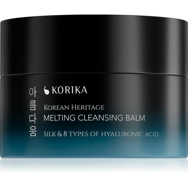  Korika Korean Heritage Silk & 8 Types Of Hyaluronic Acid Melting Cleansing Balm Balsamo Struccante E Detergente 100 Ml 