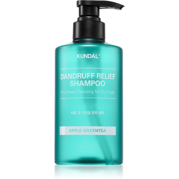  Kundal Dandruff Relief Shampoo Apple Green Tea Shampoo Contro Forfora E Prurito Per Pelli Secche 500 Ml 