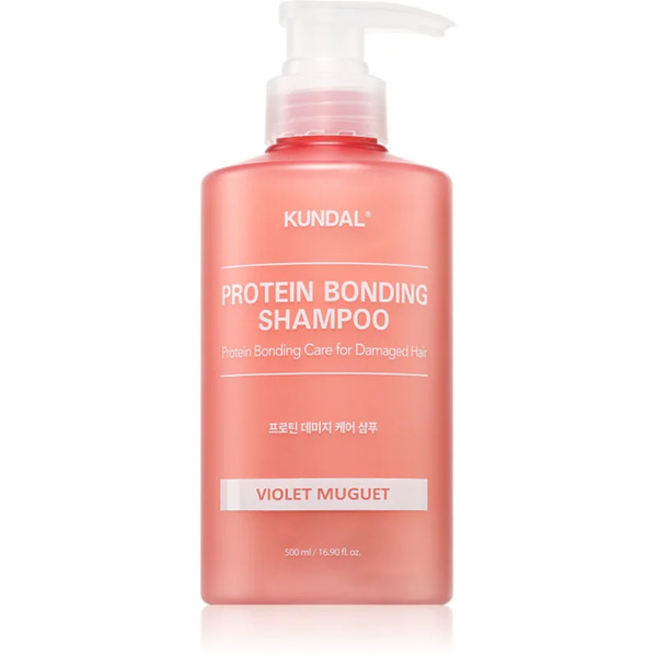  Kundal Protein Bonding Care Shampoo Shampoo Nutriente Per Capelli Rovinati E Secchi Con Profumazione Violet Muguet 500 Ml 