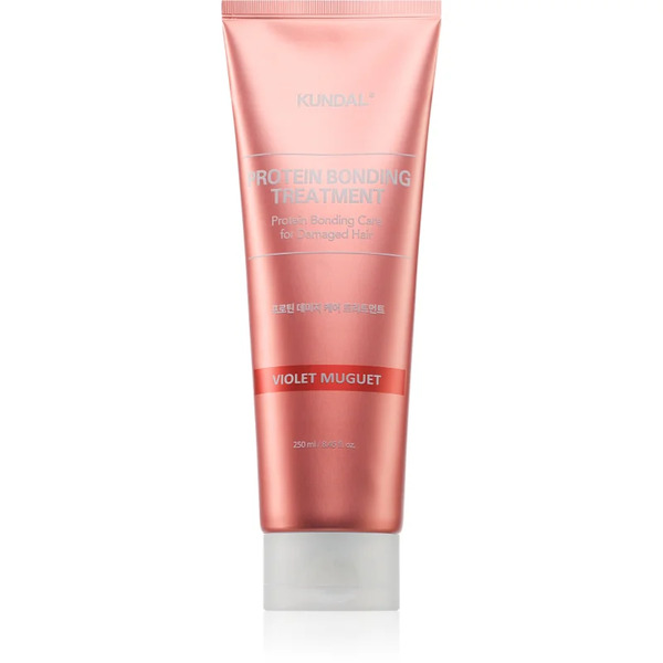  Kundal Protein Bonding Care Treatment Trattamento Completo Per Capelli Rovinati E Secchi Con Profumazione Violet Muguet 250 Ml 