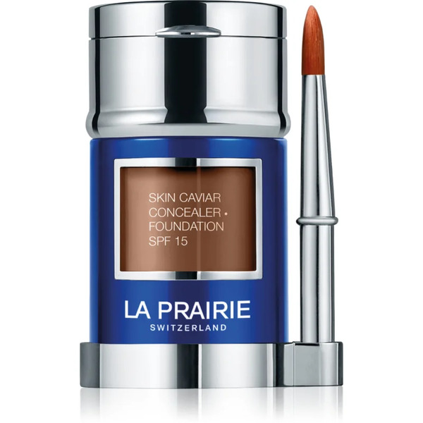 La Prairie Skin Caviar Concealer Foundation Fondotinta E Correttore Spf 15 Colore Nw-60 Warm Cinnamon 30 Ml 