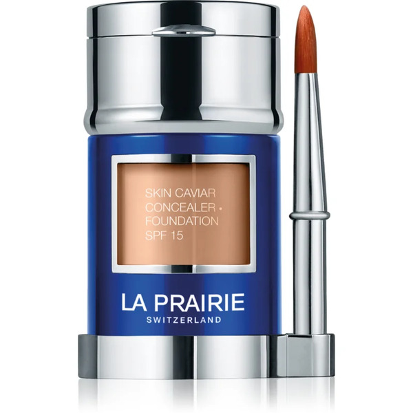  La Prairie Skin Caviar Concealer Foundation Fondotinta E Correttore Spf 15 Colore Nw-15 Warm Linen 30 Ml 