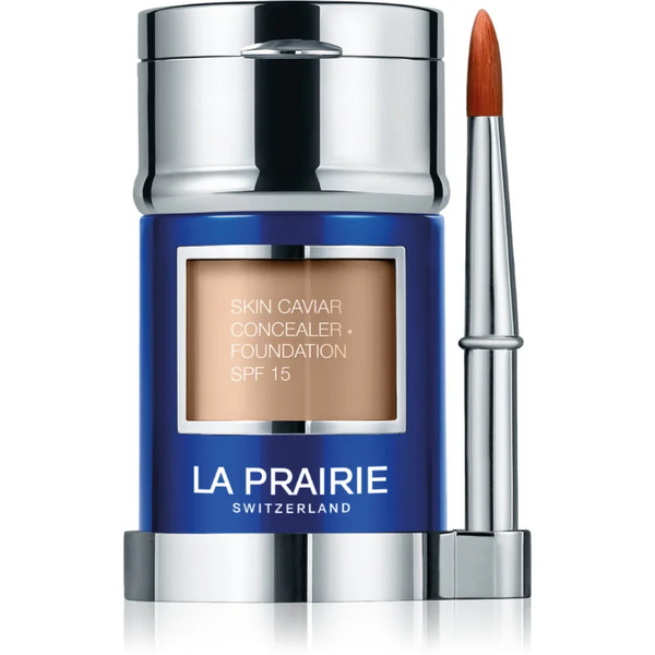  La Prairie Skin Caviar Concealer Foundation Fondotinta E Correttore Spf 15 Colore Tender Almond 30 Ml 