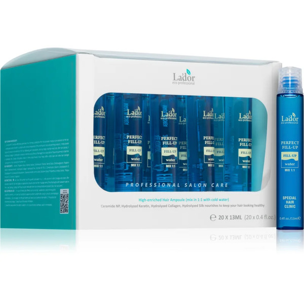  La'dor Perfect Hair Fill-up Trattamento Intensivo Concentrato Per Capelli Rovinati E Fragili 20x13 Ml 