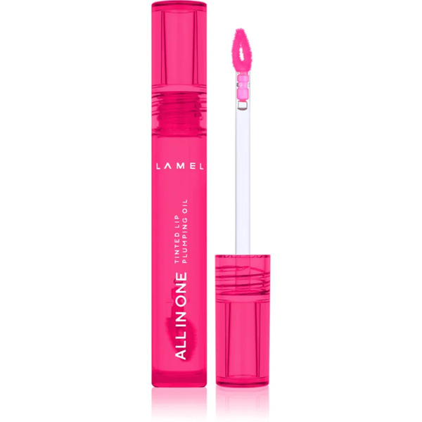  Lamel All In One Lip Tinted Plumping Oil Olio Tonificante Per Le Labbra Per Aumentare Il Volume № 404 Berry Ice 3 Ml 