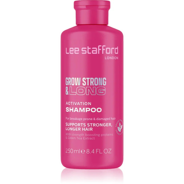  Lee Stafford Grow Strong & Long Activation Shampoo Shampoo Per Capelli Per Stimolare La Crescita E Rinforzare I Capelli Dalle Radici 250 Ml 