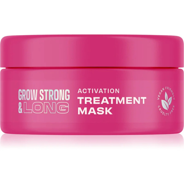  Lee Stafford Grow Strong & Long Activation Treatment Mask Maschera Per Capelli Contro La Rottura Dei Capelli 200 Ml 