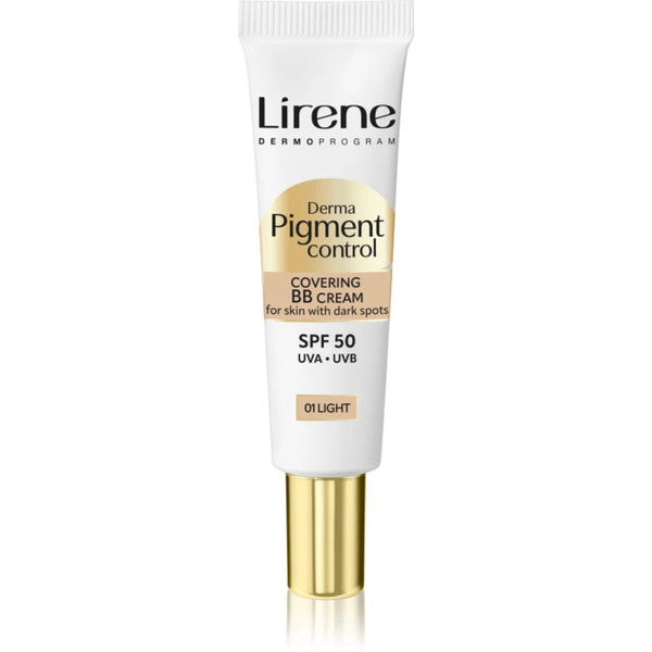  Lirene Derma Pigment Control Covering Bb Cream Spf 50 Bb Cream Illuminante Contro Le Macchie Della Pelle Colore 01 Light 30 Ml 