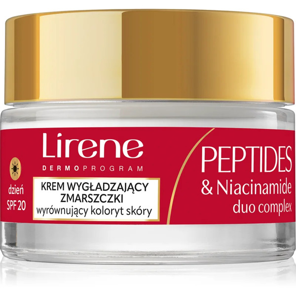  Lirene Peptides & Niacinamide Duo Complex Crema Giorno Rassodante Antirughe Per Pelli Mature Spf 20 50 Ml 