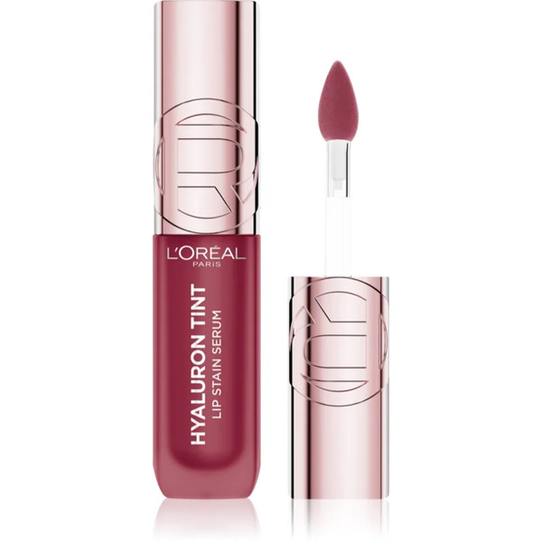  L’oréal Paris Hyaluron Tint Lip Stain Serum Rossetto Liquido Effetto Idratante Colore 490 Berry Jolie 5 Ml 