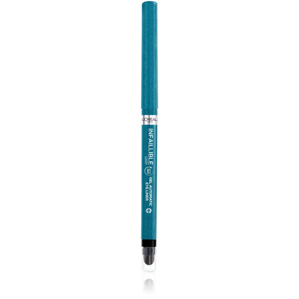  L’oréal Paris Infaillible Grip 36h Gel Automatic Liner Matita Gel Per Gli Occhi Con Applicatore Colore 07 Turquoise Faux Fur 0.4 G 