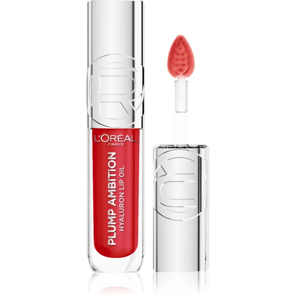  L’oréal Paris Plump Ambition Lucidalabbra Volumizzante Con Acido Ialuronico Colore 380 Rouge In Love 5 Ml 
